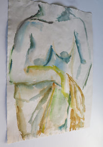 Stewart Wheeler Watercolor Painting on Paper