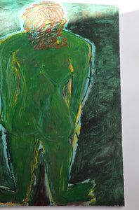 “Green Nude” by Robert Bissett 1983