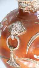 Load image into Gallery viewer, Ornate Vase with Elephant Head Handles
