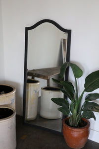 Antique Full Length Beveled Mirror