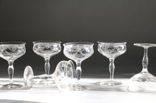 Load image into Gallery viewer, Set of Six Coupe Glasses
