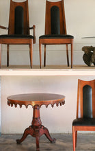 Load image into Gallery viewer, Maitland Smith, Vintage Marquetry &amp; Burl  Round Walnut Table
