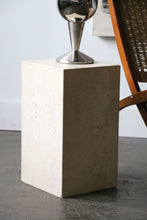 Load image into Gallery viewer, Travertine Side Table
