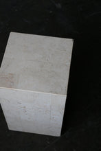 Load image into Gallery viewer, Travertine Side Table
