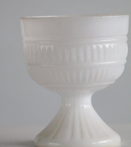 Milk Glass Planter