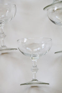 Set of Six Coupe Glasses