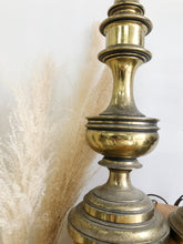 Load image into Gallery viewer, Pair of Brass Table Lamps
