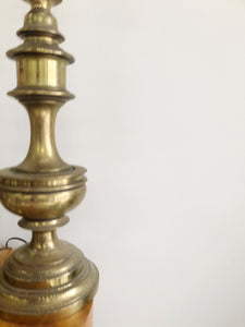 Pair of Brass Table Lamps