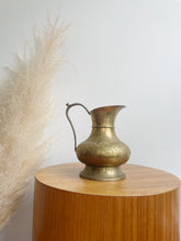 Load image into Gallery viewer, Etched Brass Pitcher
