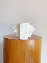 Load image into Gallery viewer, Vintage Milk Glass MacBeth Evans Double Horse Head Vase
