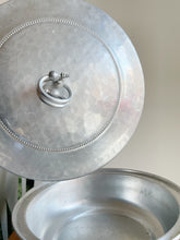 Load image into Gallery viewer, Vintage B W Buenilum Hammered Aluminum Hammered Serving Dish 1950’s
