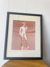 Load image into Gallery viewer, Framed Photograph of Statue of David
