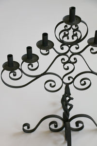 Wrought Iron Candelabra