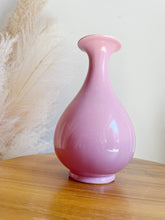 Load image into Gallery viewer, Pink Mid Century Modern Hyalyn Vintage Ceramic Vase
