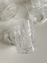 Load image into Gallery viewer, Set of Four Crystal Mugs
