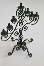 Load image into Gallery viewer, Wrought Iron Candelabra
