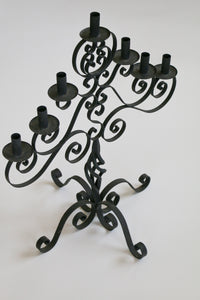 Wrought Iron Candelabra