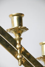 Load image into Gallery viewer, Judaica liturgical &quot;Rostand&quot; Candelabra
