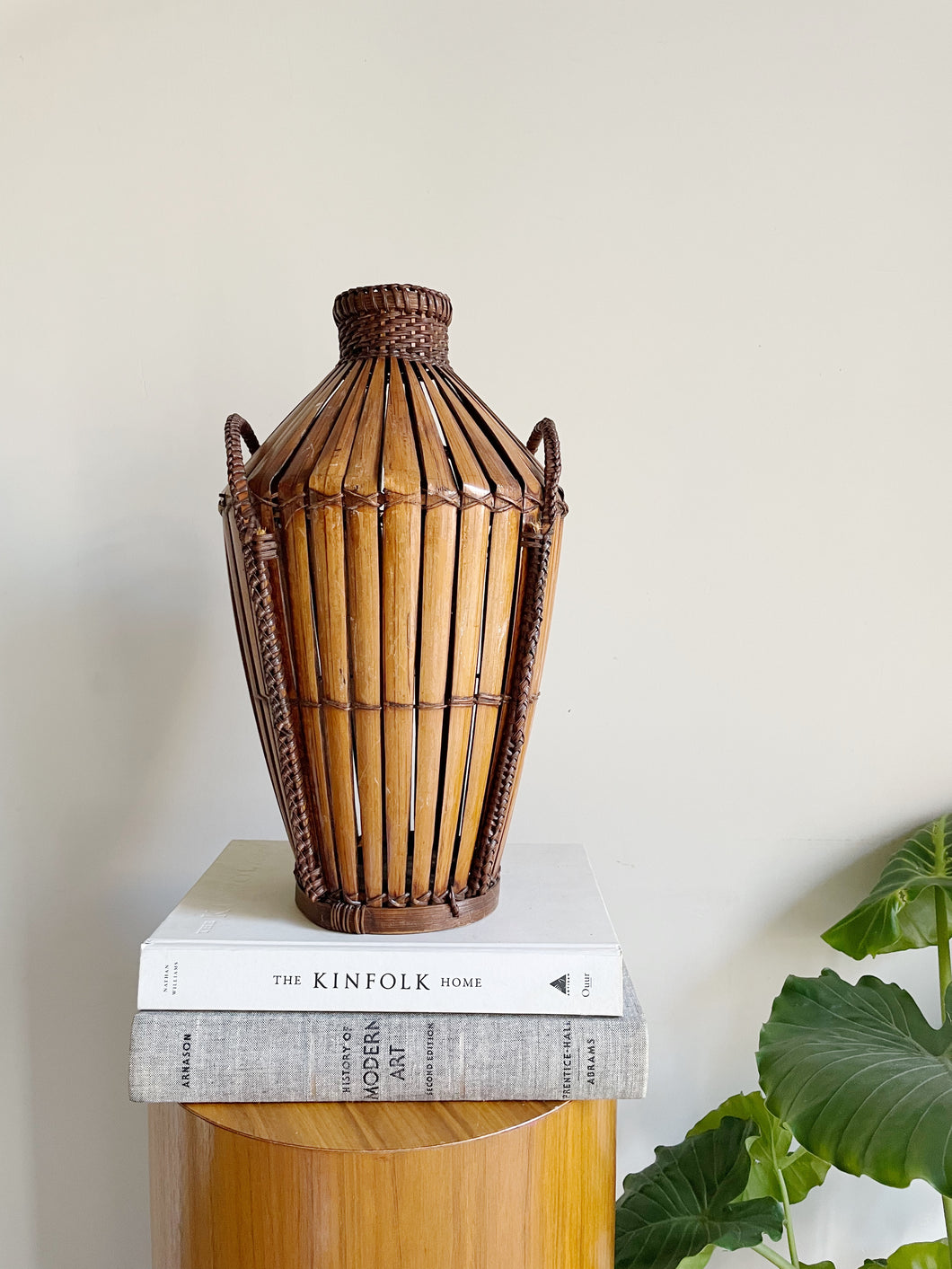 Rattan Vase