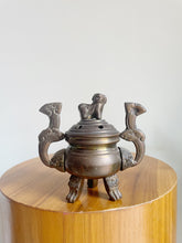 Load image into Gallery viewer, Brass Foo Dog Incense Burner
