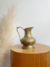 Load image into Gallery viewer, Etched Brass Pitcher
