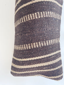 Wool Kilim Rug Pillow 10x20