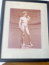 Load image into Gallery viewer, Framed Photograph of Statue of David
