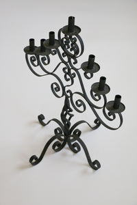 Wrought Iron Candelabra