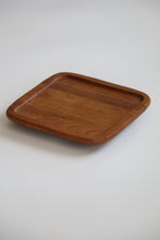 Load image into Gallery viewer, Mid Century Modern Teak Cheese Board by Dolphin
