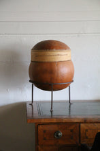 Load image into Gallery viewer, Antique Gourd Calabash Basket with Stand   // Plant Stand
