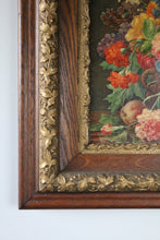 Load image into Gallery viewer, Framed Vintage Floral Print
