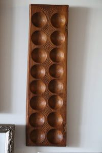 Carved Teak Wall Panel