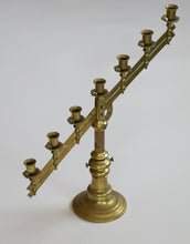 Load image into Gallery viewer, Judaica liturgical &quot;Rostand&quot; Candelabra
