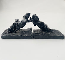 Load image into Gallery viewer, Cast iron Pushing Mice Bookends
