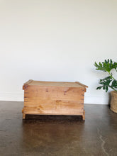 Load image into Gallery viewer, Primitive Pine Chest
