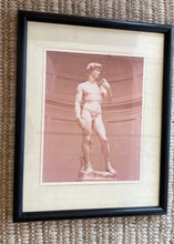 Load image into Gallery viewer, Framed Photograph of Statue of David
