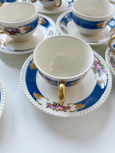 Ivory Porcelain by Sebring Tea Set - Service for 10