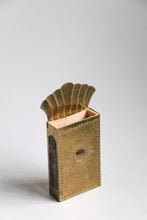 Load image into Gallery viewer, Brass Match Box Holder Made In Sweden
