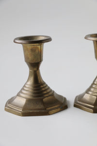 Pair of Brass Candlestick Holders