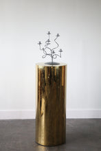 Load image into Gallery viewer, Mid Century Modern Brass Pedestal
