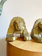 Load image into Gallery viewer, Pair of Art Deco Lion Book Ends
