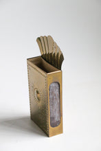 Load image into Gallery viewer, Brass Match Box Holder Made In Sweden
