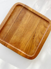 Load image into Gallery viewer, Mid Century Modern Teak Cheese Board by Dolphin
