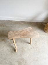 Load image into Gallery viewer, Free Form Slab Top Primitive  Stool
