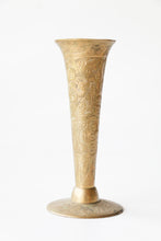 Load image into Gallery viewer, Etched Brass Vase
