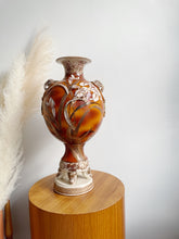 Load image into Gallery viewer, Ornate Vase with Elephant Head Handles
