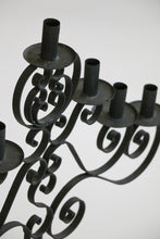 Load image into Gallery viewer, Wrought Iron Candelabra
