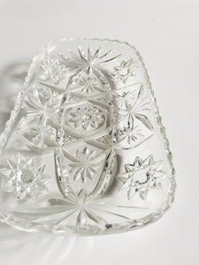 Star of David Glass Dish