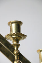 Load image into Gallery viewer, Judaica liturgical &quot;Rostand&quot; Candelabra
