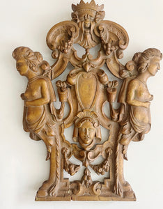 Wooden Wall Carving